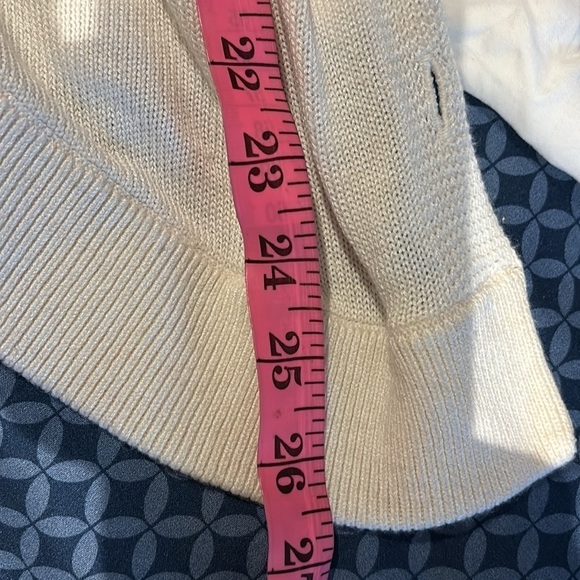 Lululemon beige  cardigan with pockets Sz 4 - Picture 12 of 16